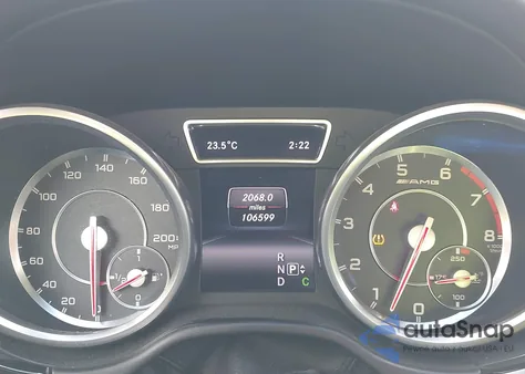 2015 Mercedes-Benz Gl 63 Amg 4Matic z USA, uszkodzony, nr VIN 4JGDF7EE7FA579306